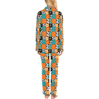 Western Patchwork Women's Western Pajama Set