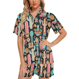 Cactus Obsessed Women's Western Pajama Set