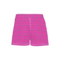 Women's Pink Lightning Bolt Beach Board Shorts