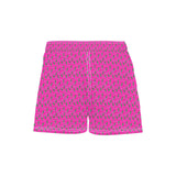 Women's Pink Lightning Bolt Beach Board Shorts