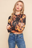 Flame Thrower Crop Top