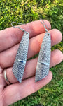 Aluminum Earrings Approx 2"