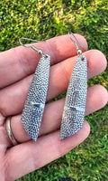 Aluminum Earrings Approx 2"