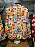 Men's Vintage Rodeo Poster Blazer