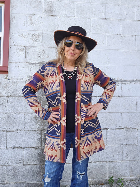 Corrales Aztec Cardigan