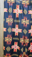 Fire Aztec Flare Pants