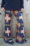 Fire Aztec Flare Pants