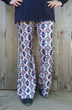 Southwestern Aztec Flare Pants