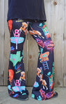 Neon Vegas Flare Pants