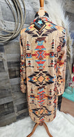 Sahara Aztec Lightweight Cardigan