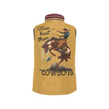 How Bout Them Cowboys Serape Women's Western Puffy Vest