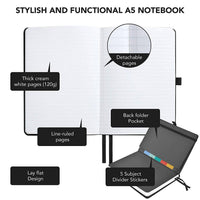 Premium Classic Executive Hardcover Notebook (Line-Ruled)