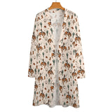 Rodeo Cowboy Print Lightweight Cardigan