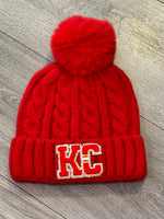 KC Striped Beanie