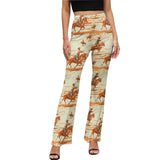 Retro Western Flare Pants