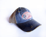 SPEED Vintage Distressed Cap  Three Colors