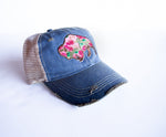 Buffalo Rose Cap Five Colors Bulk