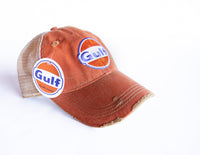 Distressed Gulf Trucker Cap Four Colors