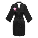 Pink Rodeo Women's Lounge Kimono Robe