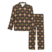 Fire Aztec Men's Western Pajamas