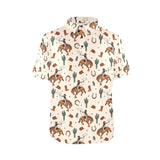 Rodeo Cowboy Western Polo Style Shirt