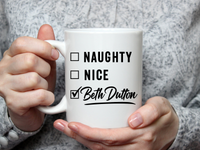 Coffee Mug - Naughty. Nice.