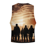 American Patriot Men's Western Vest