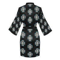 Southwestern Cross Women's Lounge Kimono Robe