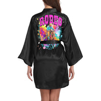 Pink Rodeo Women's Lounge Kimono Robe