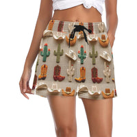 Women's Boots & Cactus Beach Board Shorts