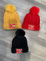 KC Striped Beanie