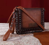 Wrangler Studded Wristlet Crossbody