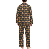 Fire Aztec Men's Western Pajamas