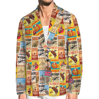 Men's Vintage Rodeo Poster Blazer