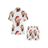 Highland Christmas Cow Women's Western Pajama Set