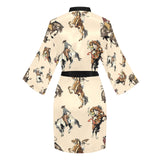 Vintage Cowgirl Women's Lounge Kimono Robe