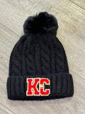 KC Striped Beanie