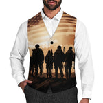 American Patriot Men's Western Vest