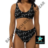 Yeehaw White Bullhead Cactus Bikini