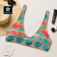 Yeehaw Southwest Aztec Bikini Top