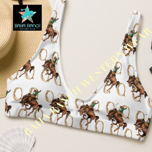 Yeehaw Rope & Ride Bikini Top