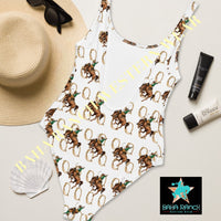 Yeehaw Rope & Ride One-Piece Swimsuit