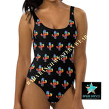 Yeehaw Sunset Desert One-Piece Swimsuit