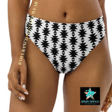 Yeehaw White Aztec Bikini Bottom