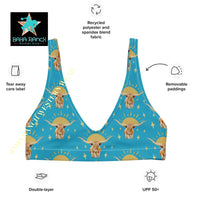 Yeehaw Longhorn Sunshine Bikini Top