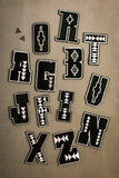 2 FLY DIY PATCH LETTERS *small