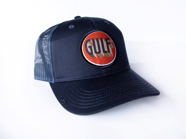 Gulf Pride Trucker Cap Circa 1947 Two Colors Bulk