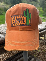 Go Climb a Cactus Patch Cap Five Colors