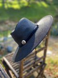 Outback Hat with Stampede String Black