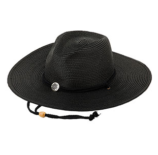 Outback Hat with Stampede String Black